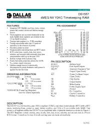Datasheet DS9034PCX manufacturer Dallas